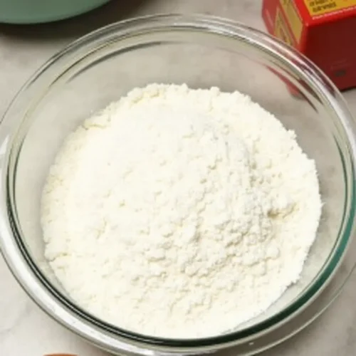 In one bowl, place 1 cup flour