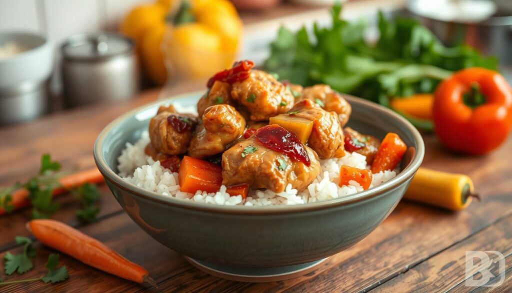 Delicious Crock Pot Chicken Thighs and Rice